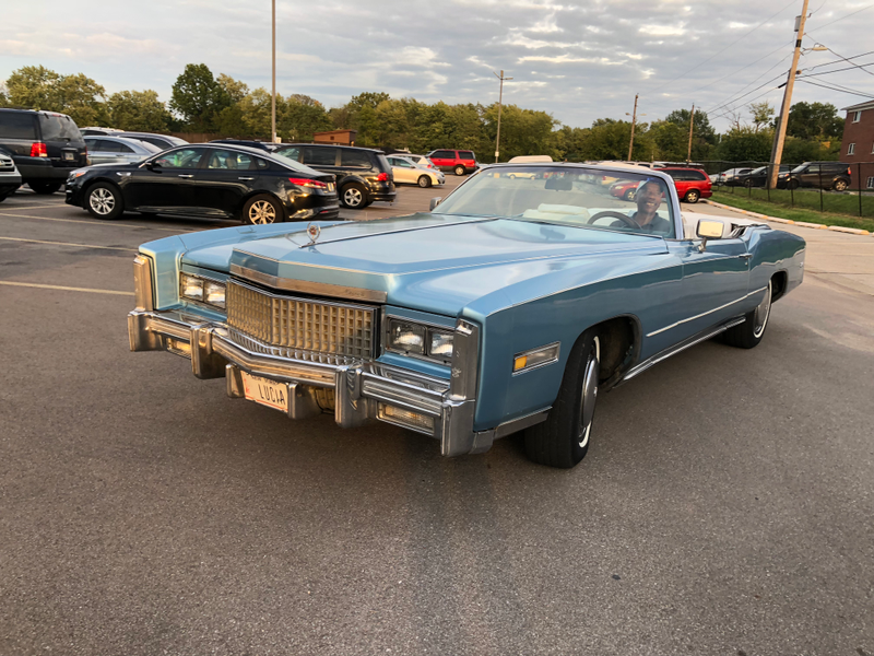 This fellow was justifiably proud of his land yacht.